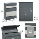 Flysch Buzón Exterior Tamaño DIN A4 | ARREGUI