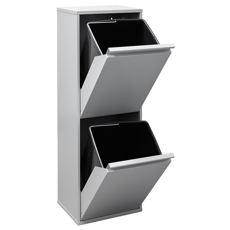 Cubo de Basura y Reciclaje Basic 2x17 L | ARREGUI