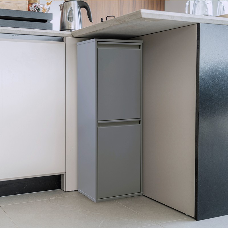 Cubo de Basura y Reciclaje Basic 2x17 L | ARREGUI