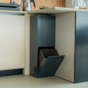 Cubo de Basura y Reciclaje Basic 2x17 L | ARREGUI