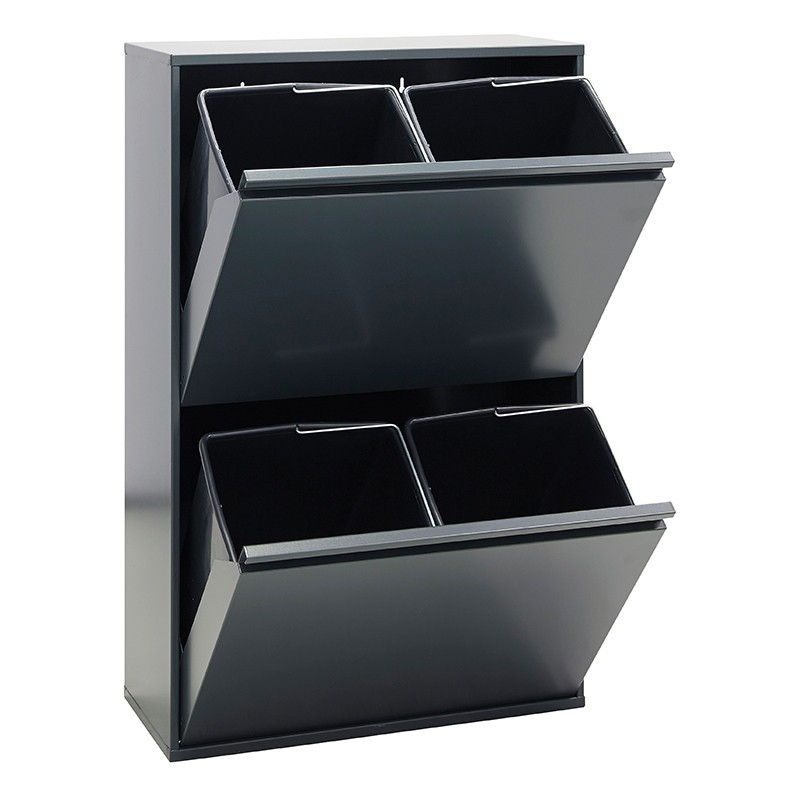 Cubo de Basura y Reciclaje Basic 4x17 L | ARREGUI