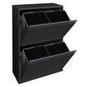 Cubo de Basura y Reciclaje Basic 4x17 L | ARREGUI