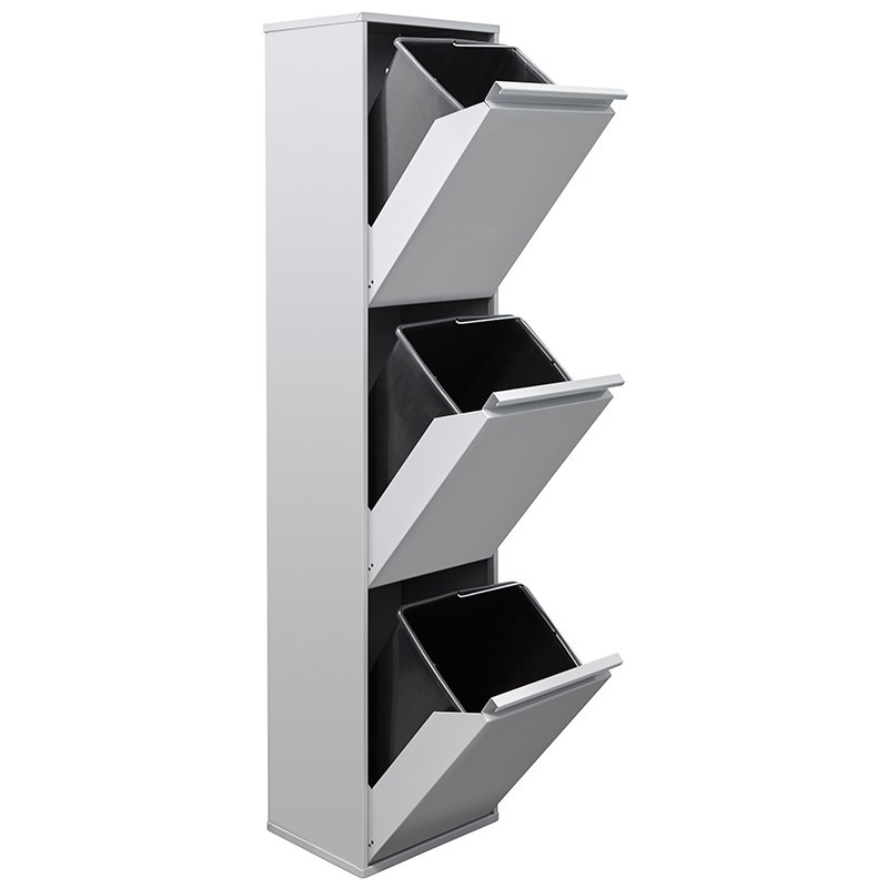 Cubo de Basura y Reciclaje Basic 3x17 L | ARREGUI