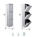 Cubo de Basura y Reciclaje Basic 3x17 L | ARREGUI