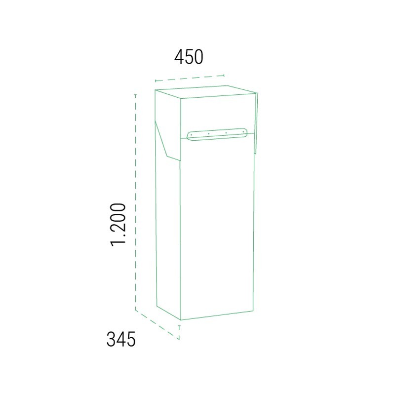 Multipack Base Buzón de Paquetería - Trasera | ARREGUI