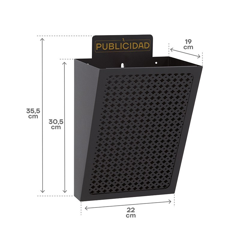 Cesta de Publicidad con Rejilla 7,5 L | ARREGUI