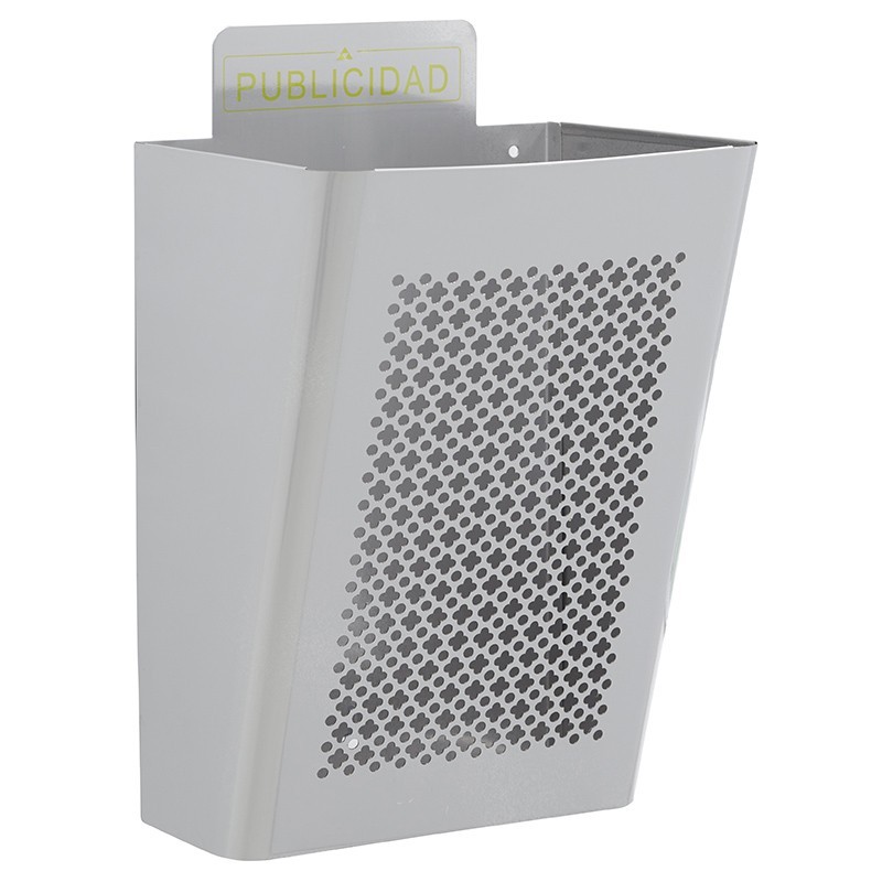 Curvo Cesta de Publicidad Inox 8 L | ARREGUI