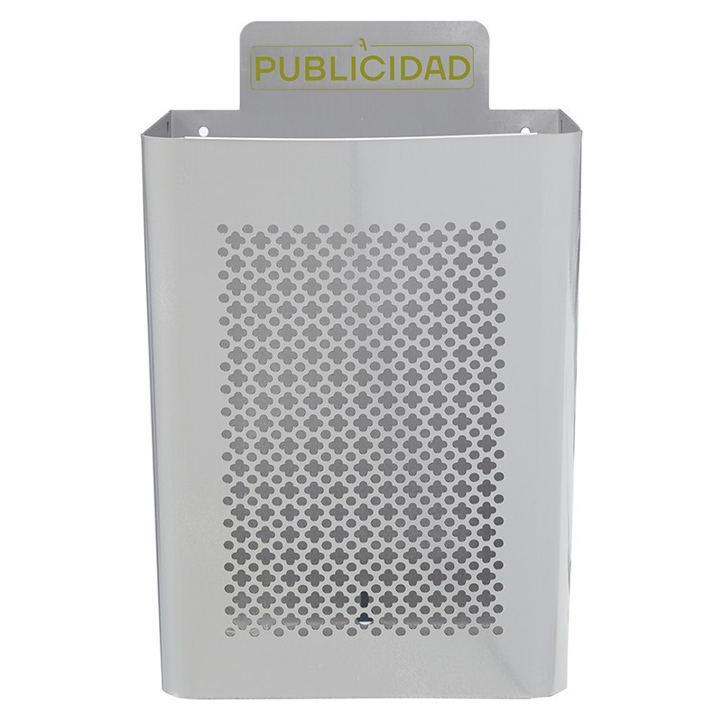 Curvo Cesta de Publicidad Inox 8 L | ARREGUI