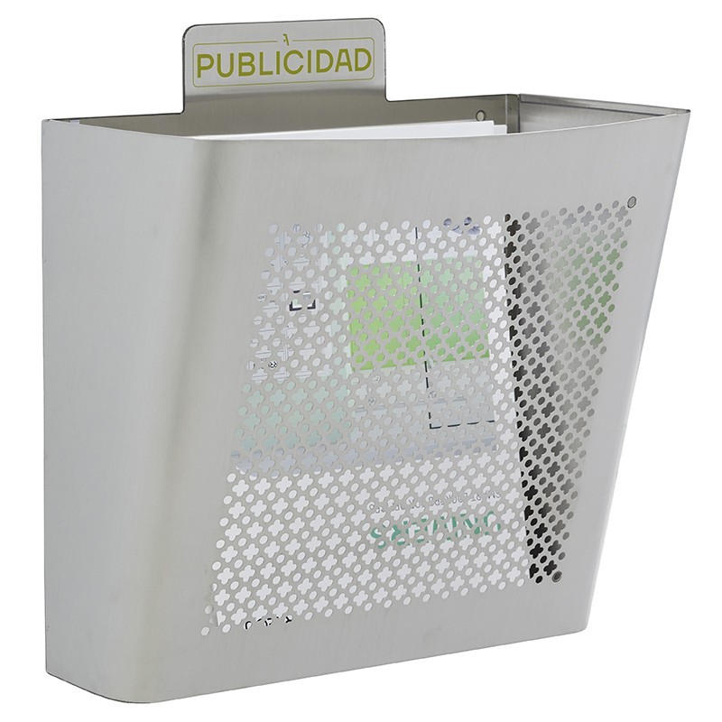 Curvo Cesta de Publicidad Inox 11,5 L | ARREGUI