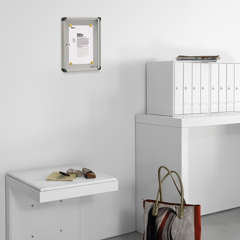 Panel de Anuncios de Aluminio - 1 Hoja A4 | ARREGUI