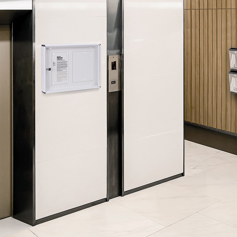 Panel de Anuncios de Aluminio - 2 Hojas A4 | ARREGUI