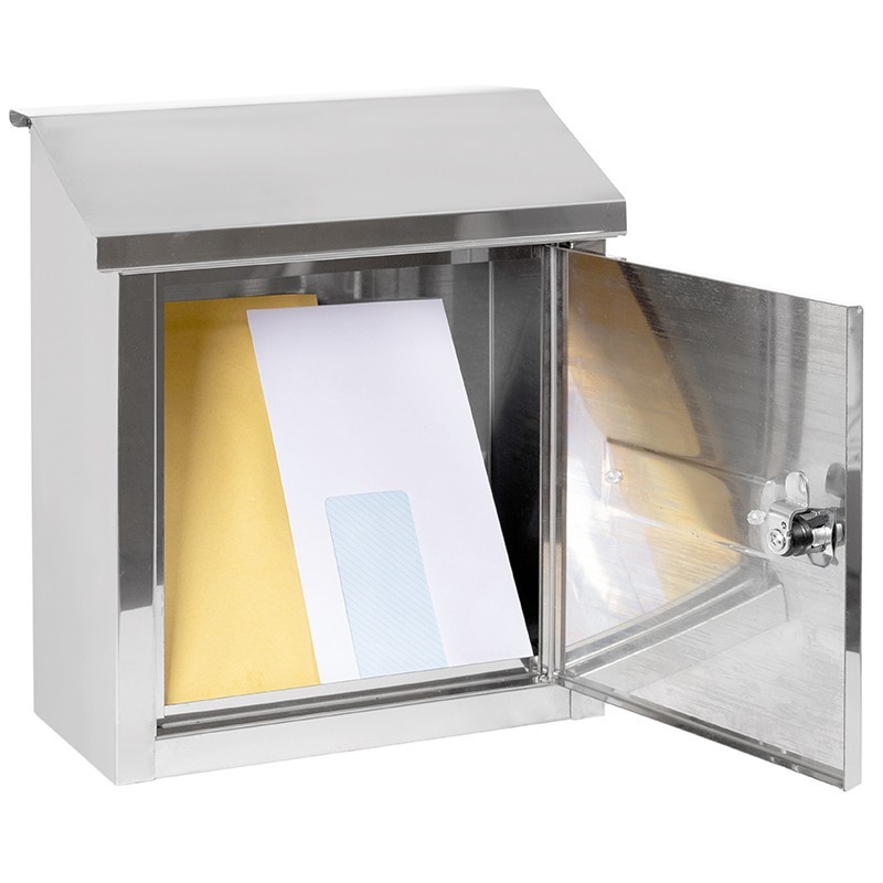 Buzón Recogecartas de Acero Inox Tamaño DIN A5 | ARREGUI