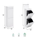 Cubo de Basura y Reciclaje Top 2x17 L | ARREGUI