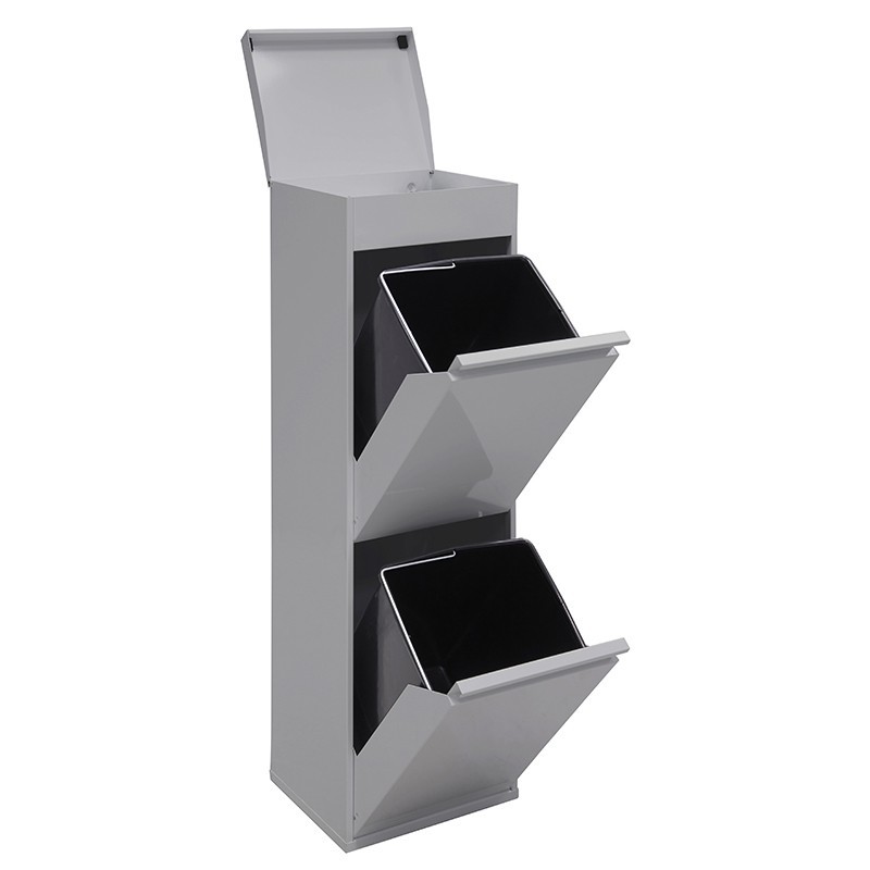 Cubo de Basura y Reciclaje Top 2x17 L | ARREGUI