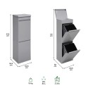 Cubo de Basura y Reciclaje Top 2x17 L | ARREGUI
