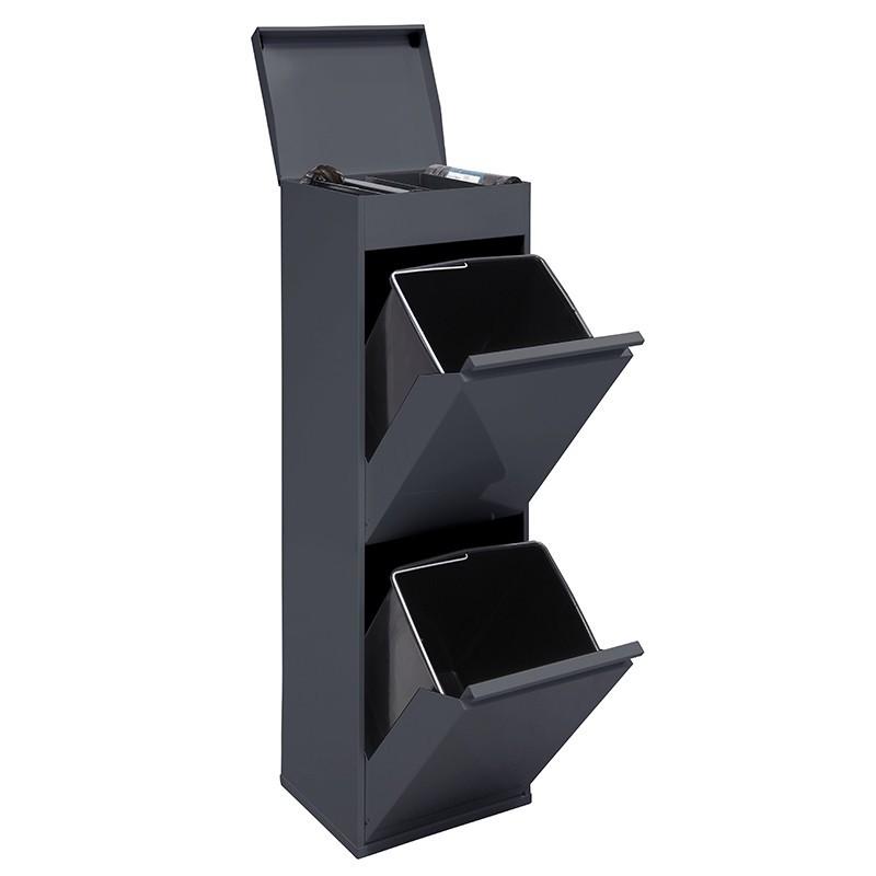 Cubo de Basura y Reciclaje Top 2x17 L | ARREGUI