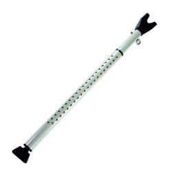 Blocker - Barra de Seguridad para Bloquear Puertas y Ventanas, Barra de Bloqueo Regulable para Casa, Longitud Extensible de 72 a 114 cm