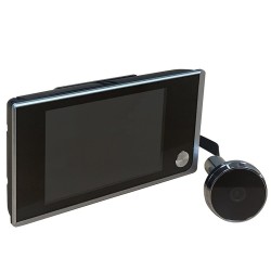 Mirilla Digital con Pantalla LCD de 3,5'' y Angulo de Visión de 120 grados