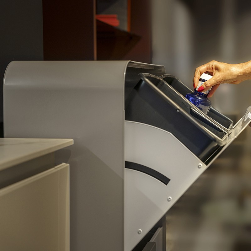 Cubo de Basura y Reciclaje Round 4x17 L | ARREGUI