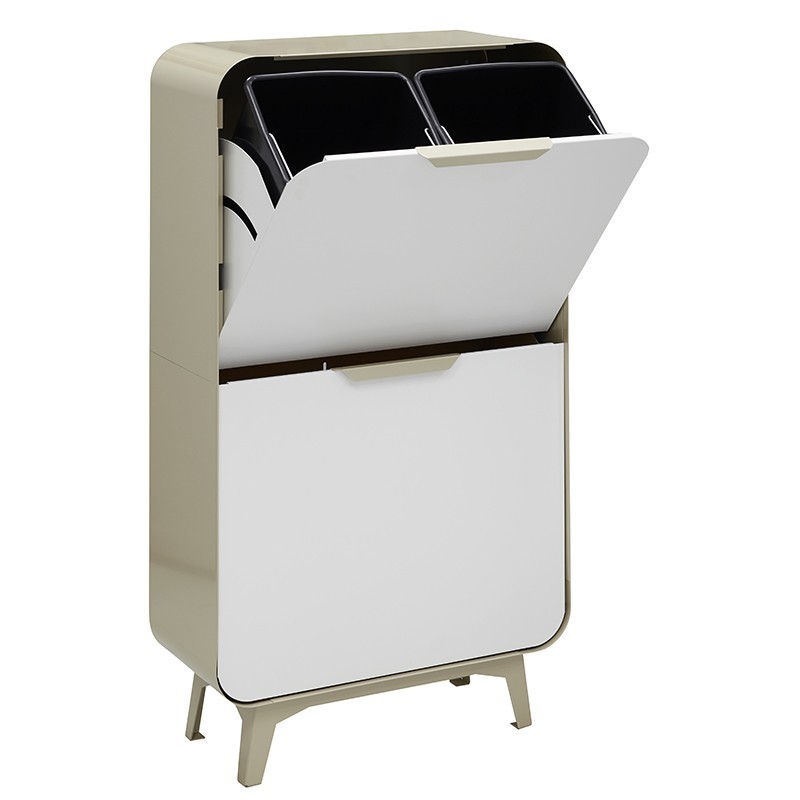 Cubo de Basura y Reciclaje Round 4x17 L | ARREGUI