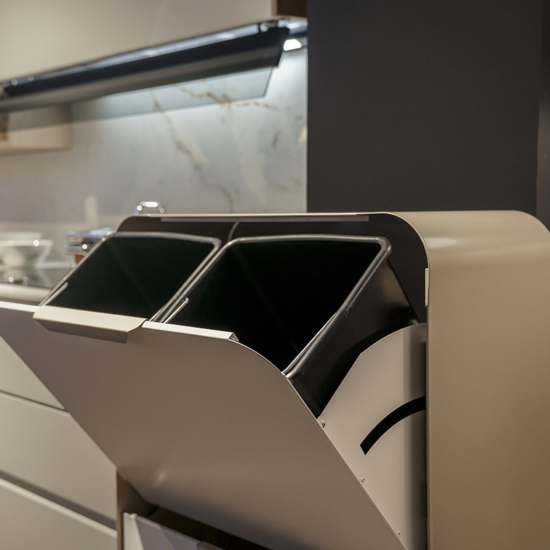 Cubo de Basura y Reciclaje Round 4x17 L | ARREGUI