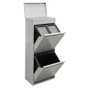 Cubo de Basura y Reciclaje Top 11+11+23 L | ARREGUI