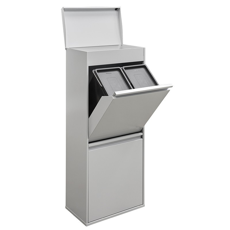 Cubo de Basura y Reciclaje Top 11+11+23 L | ARREGUI