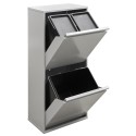 Cubo de Basura y Reciclaje Basic 11+11+23 L | ARREGUI