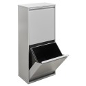 Cubo de Basura y Reciclaje Basic 11+11+23 L | ARREGUI