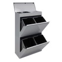 Cubo de Basura y Reciclaje Top 4x17 L | ARREGUI