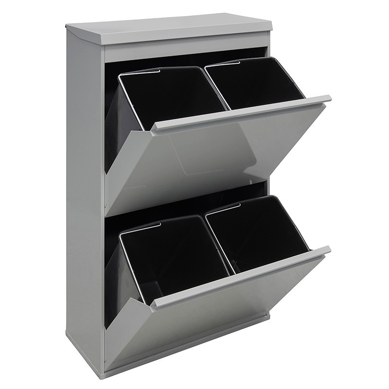 Cubo de Basura y Reciclaje Top 4x17 L | ARREGUI