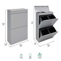 Cubo de Basura y Reciclaje Top 4x17 L | ARREGUI