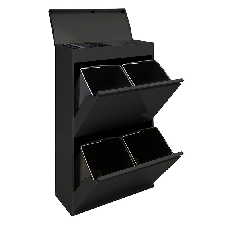 Cubo de Basura y Reciclaje Top 4x17 L | ARREGUI
