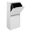Cubo de Basura y Reciclaje Basic 23+23 L | ARREGUI
