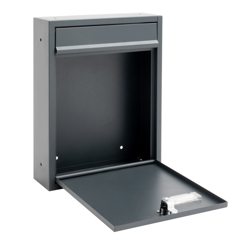 Mira Cover Buzón de Comunidad Vertical Antracita | ARREGUI