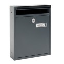 Mira Cover Buzón de Comunidad Vertical Antracita | ARREGUI