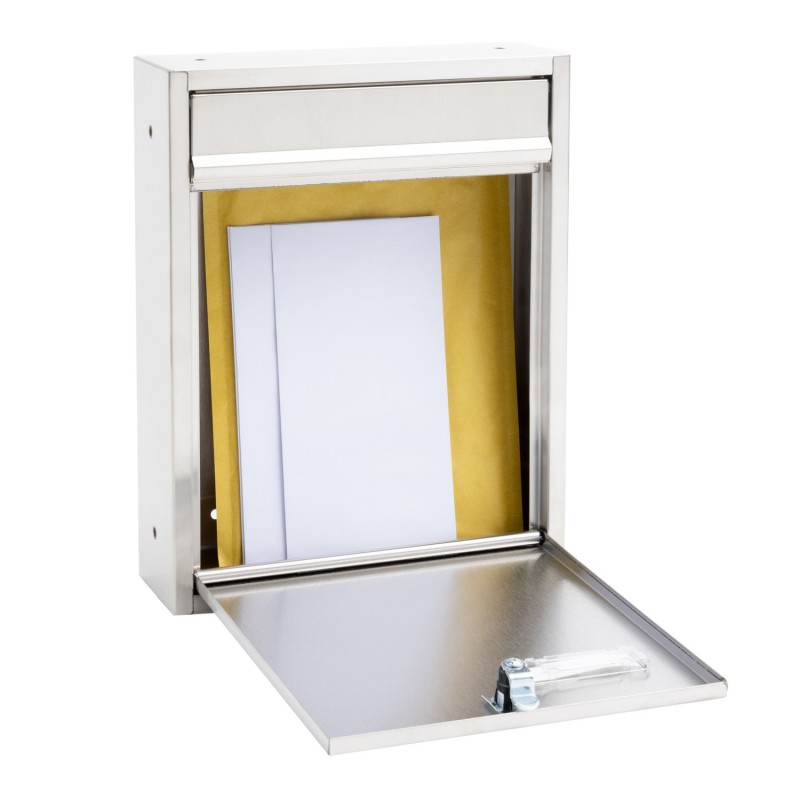 Mira Cover Buzón de Comunidad Vertical Inoxidable | ARREGUI