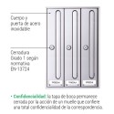 Front Vertical Cuerpo y Puerta Inoxidable Satinado | ARREGUI