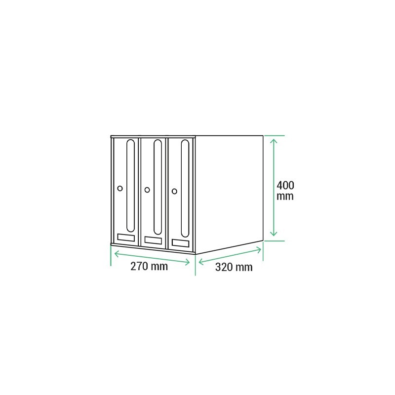 Front Vertical Cuerpo y Puerta Inoxidable Satinado | ARREGUI