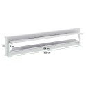 Bocacartas Acero Galvanizado 33 cm | ARREGUI
