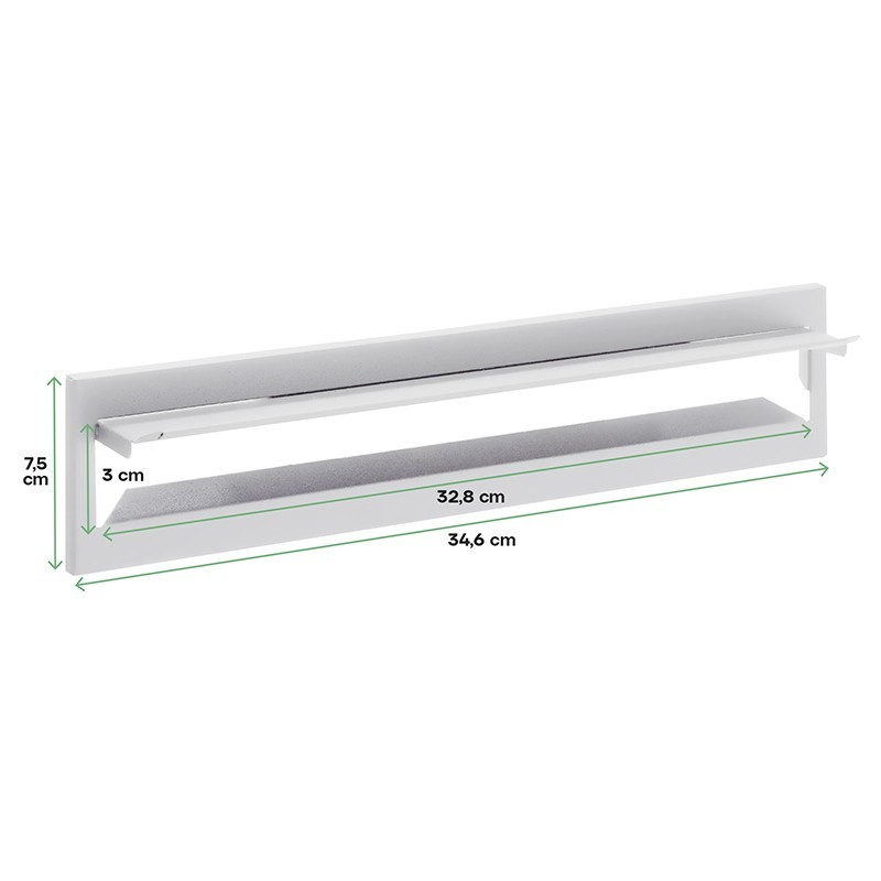Bocacartas Acero Galvanizado 33 cm | ARREGUI