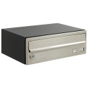 Slim 120x345x250 mm Cuerpo Negro, Frente Inox | ARREGUI