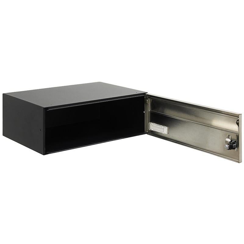 Slim 120x345x250 mm Cuerpo Negro, Frente Inox | ARREGUI