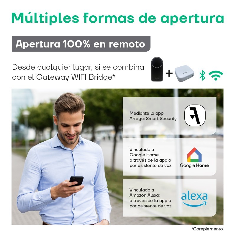 Cerradura Inteligente Spin | ARREGUI