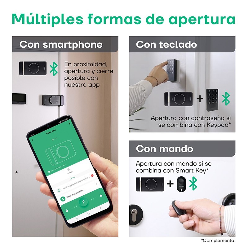 Cerrojo Invisible Inteligente Spin Up | ARREGUI