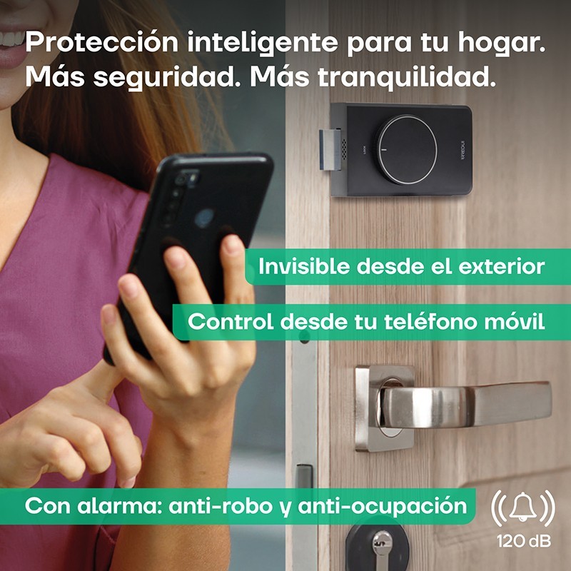 Cerrojo Invisible Inteligente Spin Up | ARREGUI