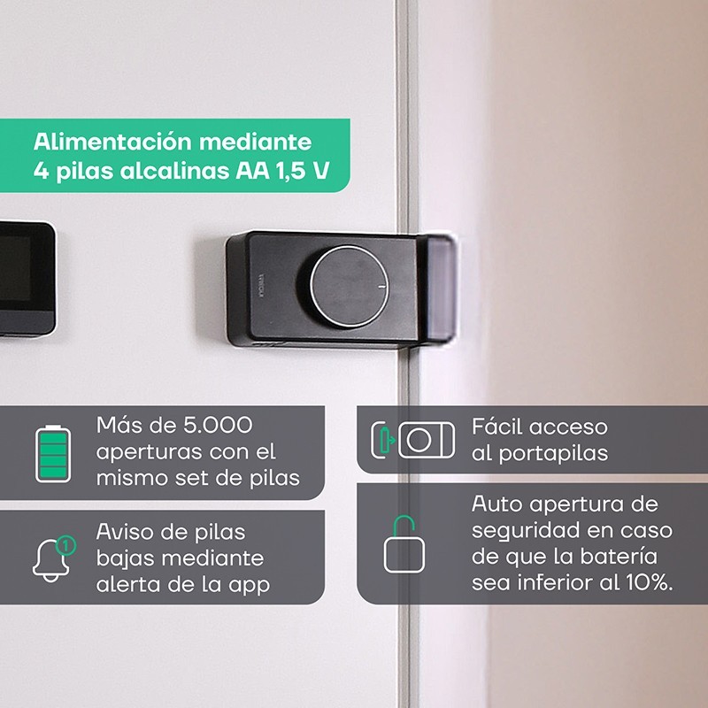 Cerrojo Invisible Inteligente Spin Up | ARREGUI