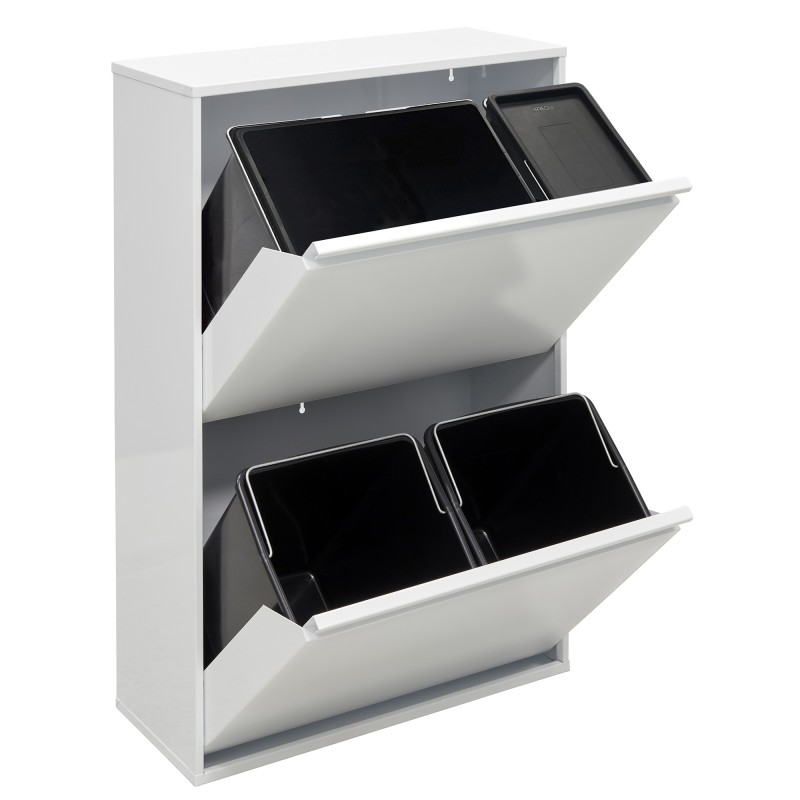Cubo de Basura y Reciclaje Basic 23+11+17+17 L | ARREGUI