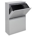 Cubo de Basura y Reciclaje Basic 23+11+17+17 L | ARREGUI