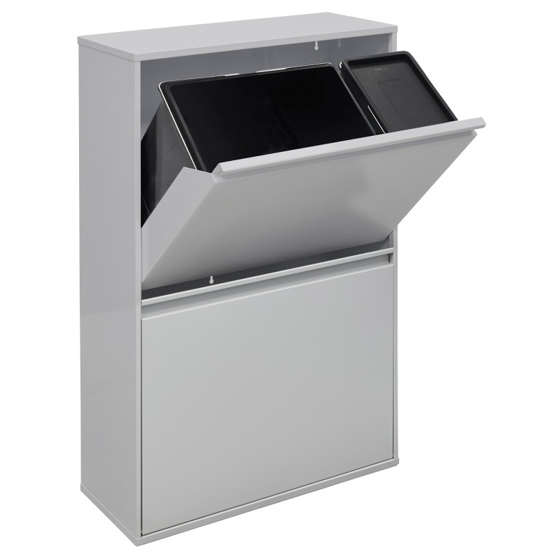 Cubo de Basura y Reciclaje Basic 23+11+17+17 L | ARREGUI